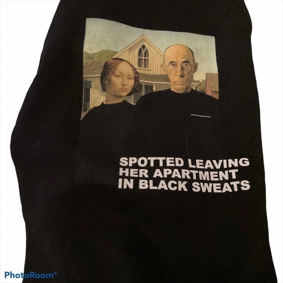 Urban Sophistication Spotted Sweatpants Sz M - Picture 5 of 7